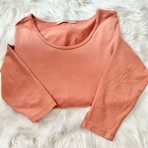 Peruvian Connection Long Sleeve Scoop Neck Layering Shirt Size XXL